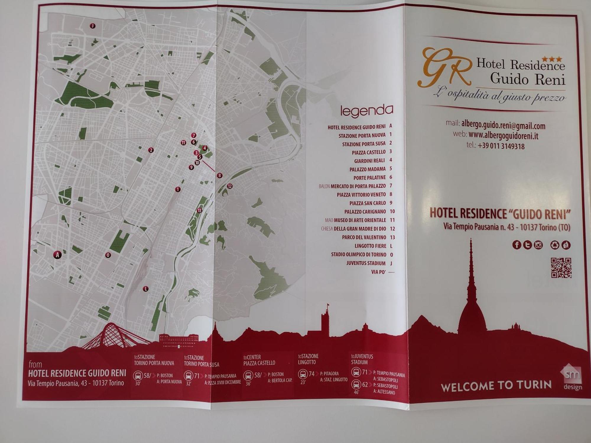 อัลแบร์โก กุยโด เรนี Hotel ตูริน ภายนอก รูปภาพ